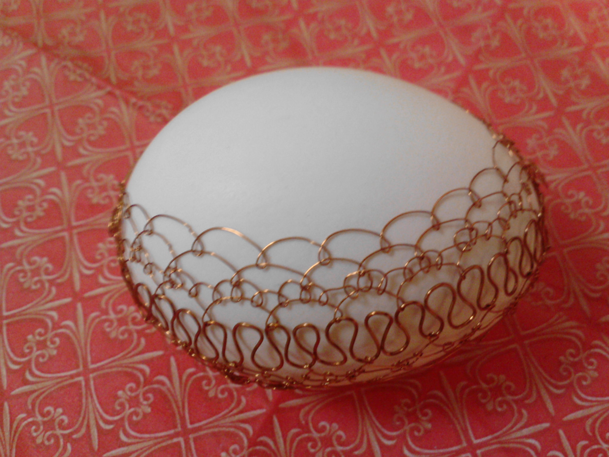 drátkované vajíčko 3